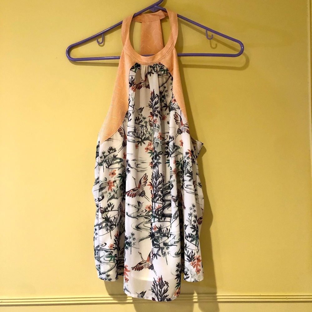 Print Halter Top
